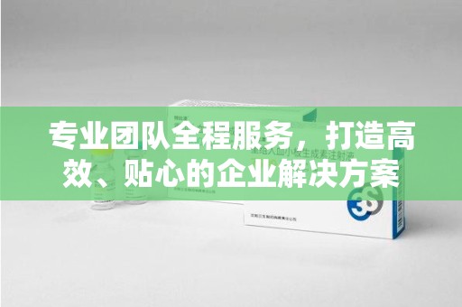 桂林专业团队全程服务，打造高效、贴心的企业解决方案