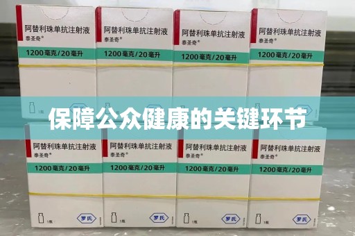 桂林保障公众健康的关键环节